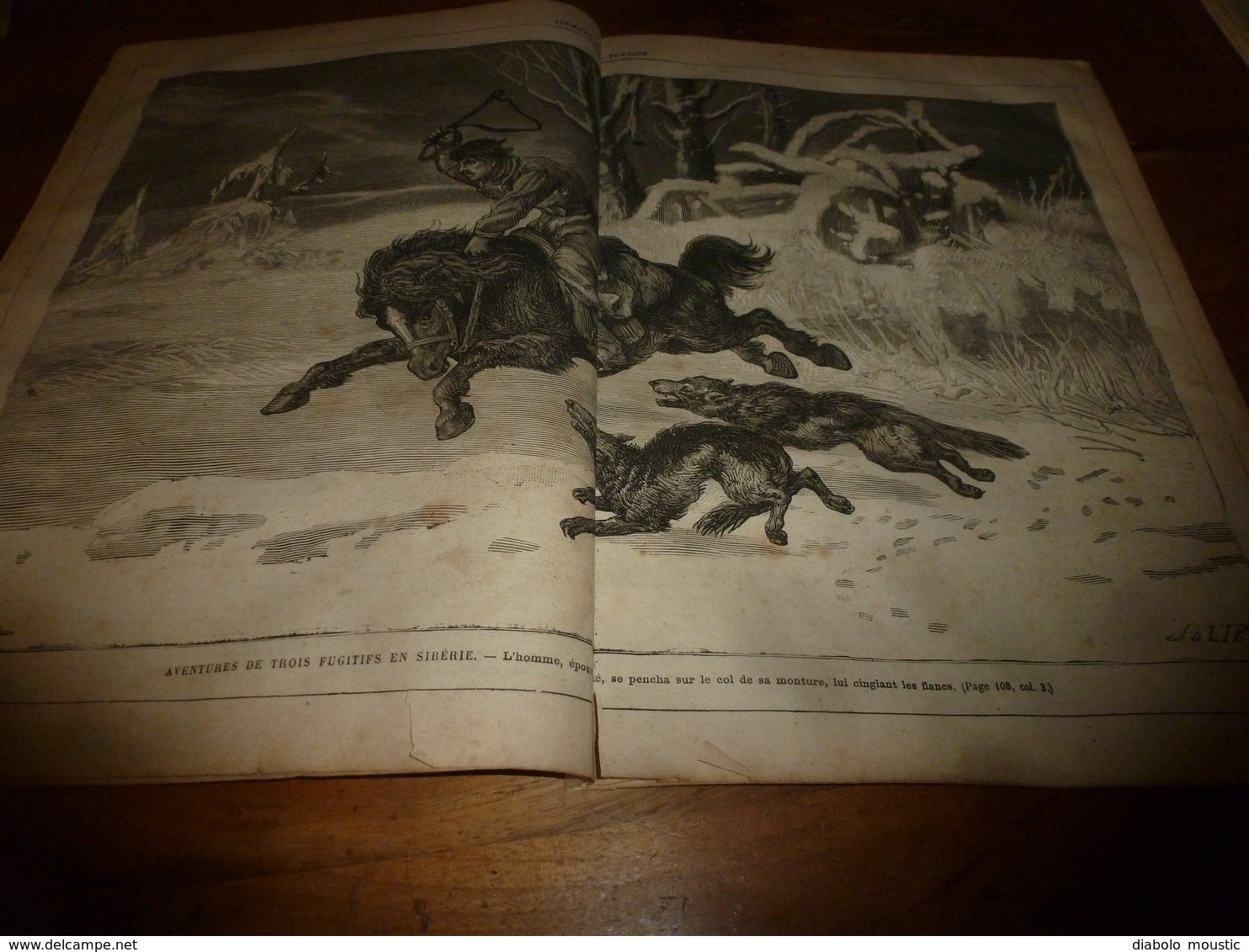 1882 JDV : Trésors de FORMENTERA (Baléares); Cavalier à cheval attaqués par des loups; Le ballon de Chicago;etc