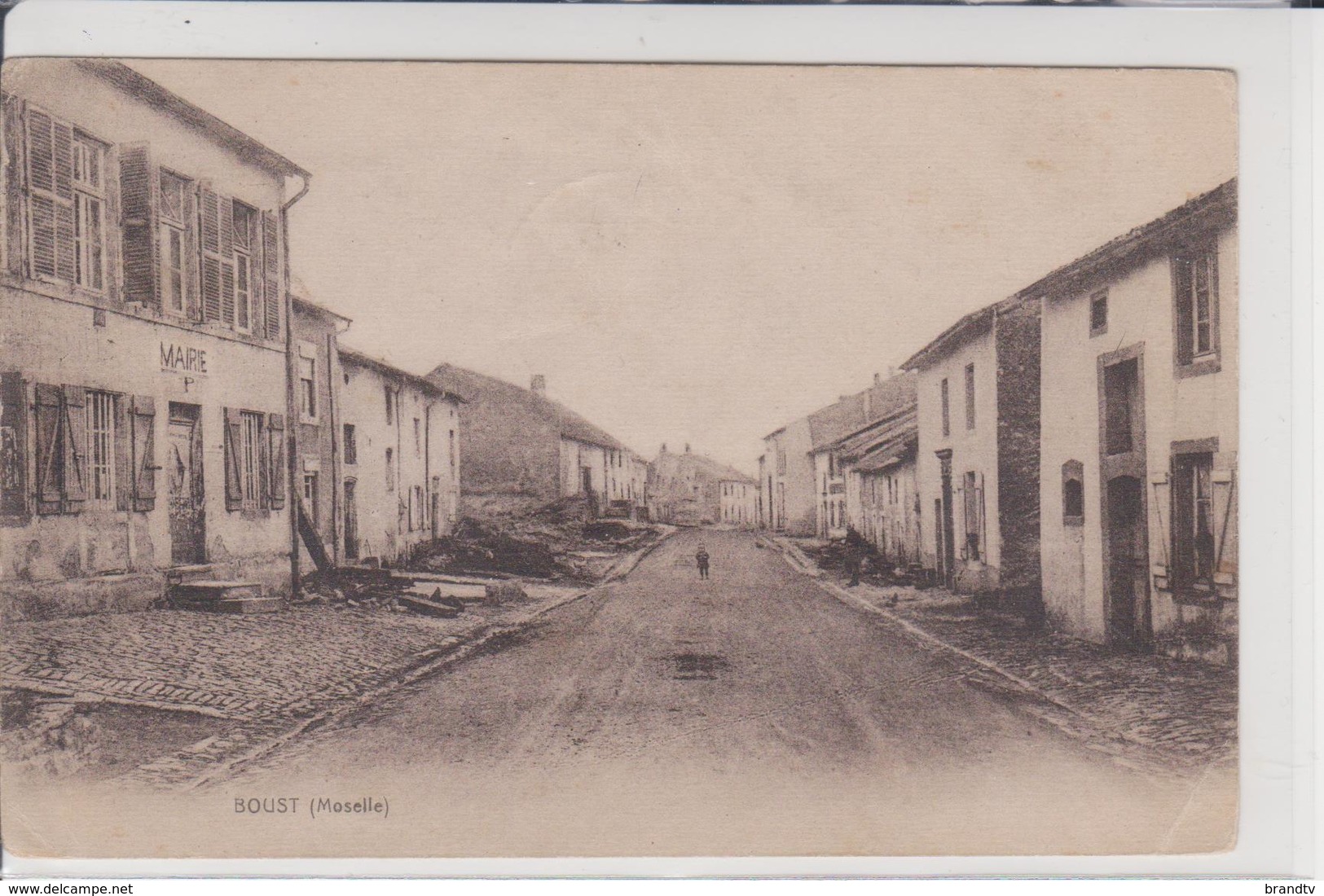 57  BOUST  Vue Sur La Rue -Mairie - Otros & Sin Clasificación