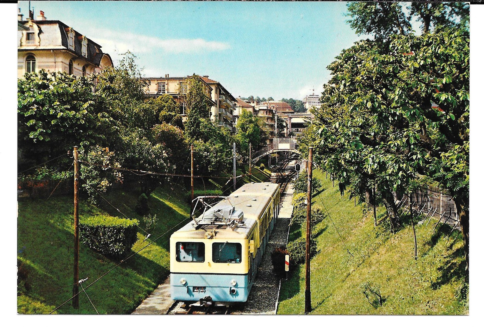 Cpsm Le Métro  Lausanne - Ouchy . - Lausanne