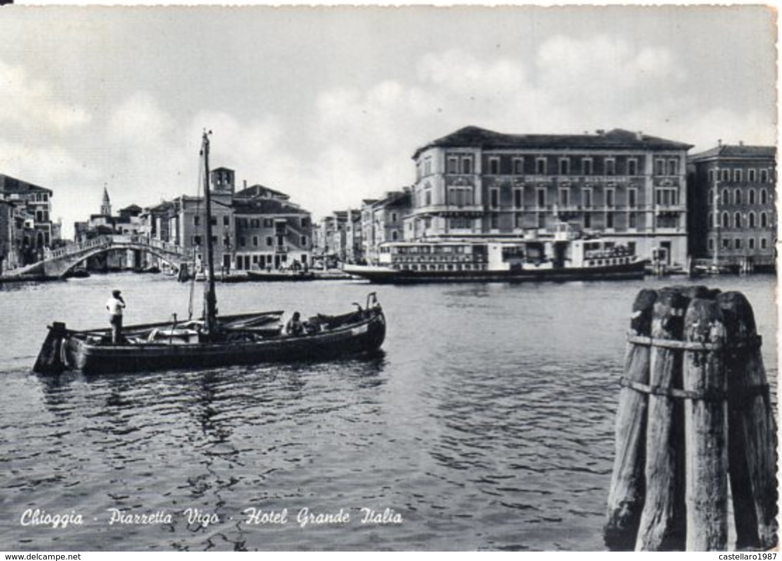 Chioggia - Piazzetta Vigo - Hotel Grande Italia - Chioggia