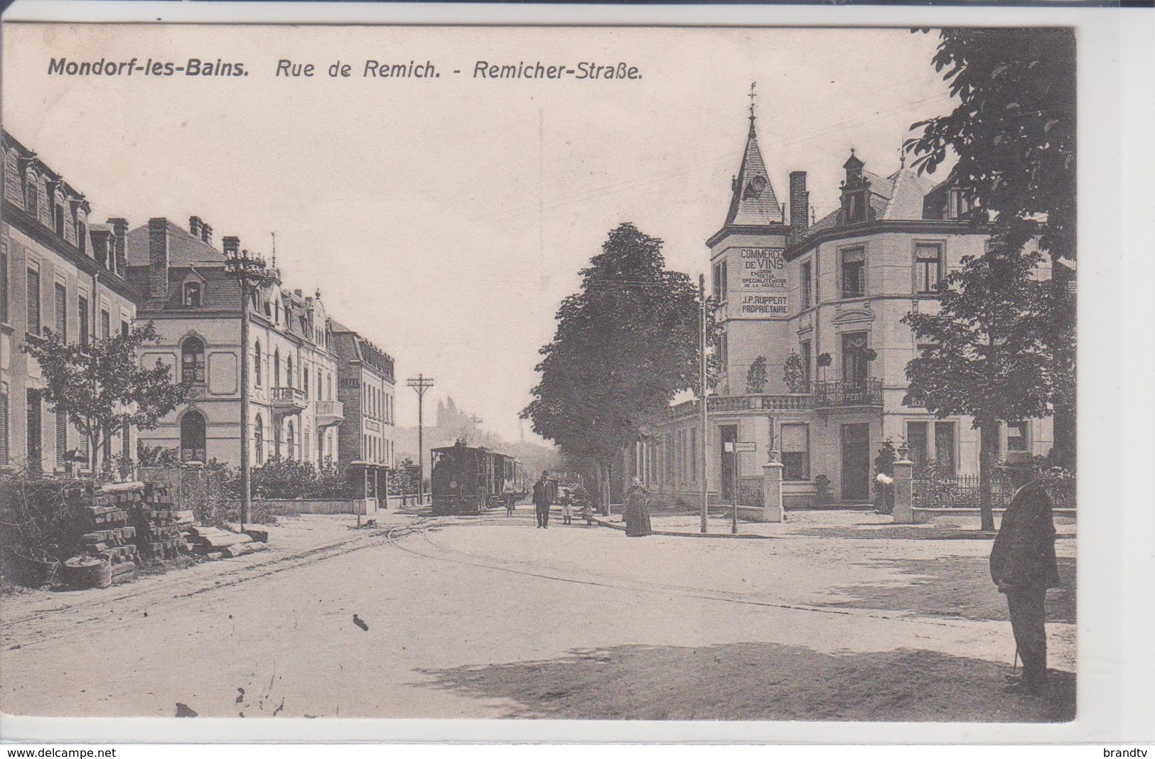 MONDORF LES BAINS  Rue De REMICH - Mondorf-les-Bains