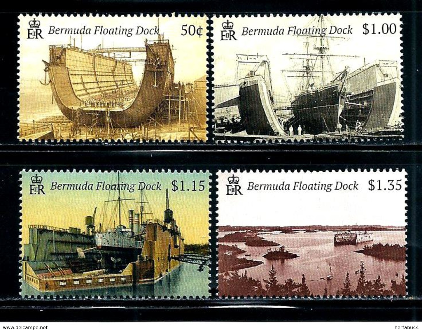 Bermuda    "Floating Docks"    New Issue   July-18-2019   Set   MNH - Bermuda