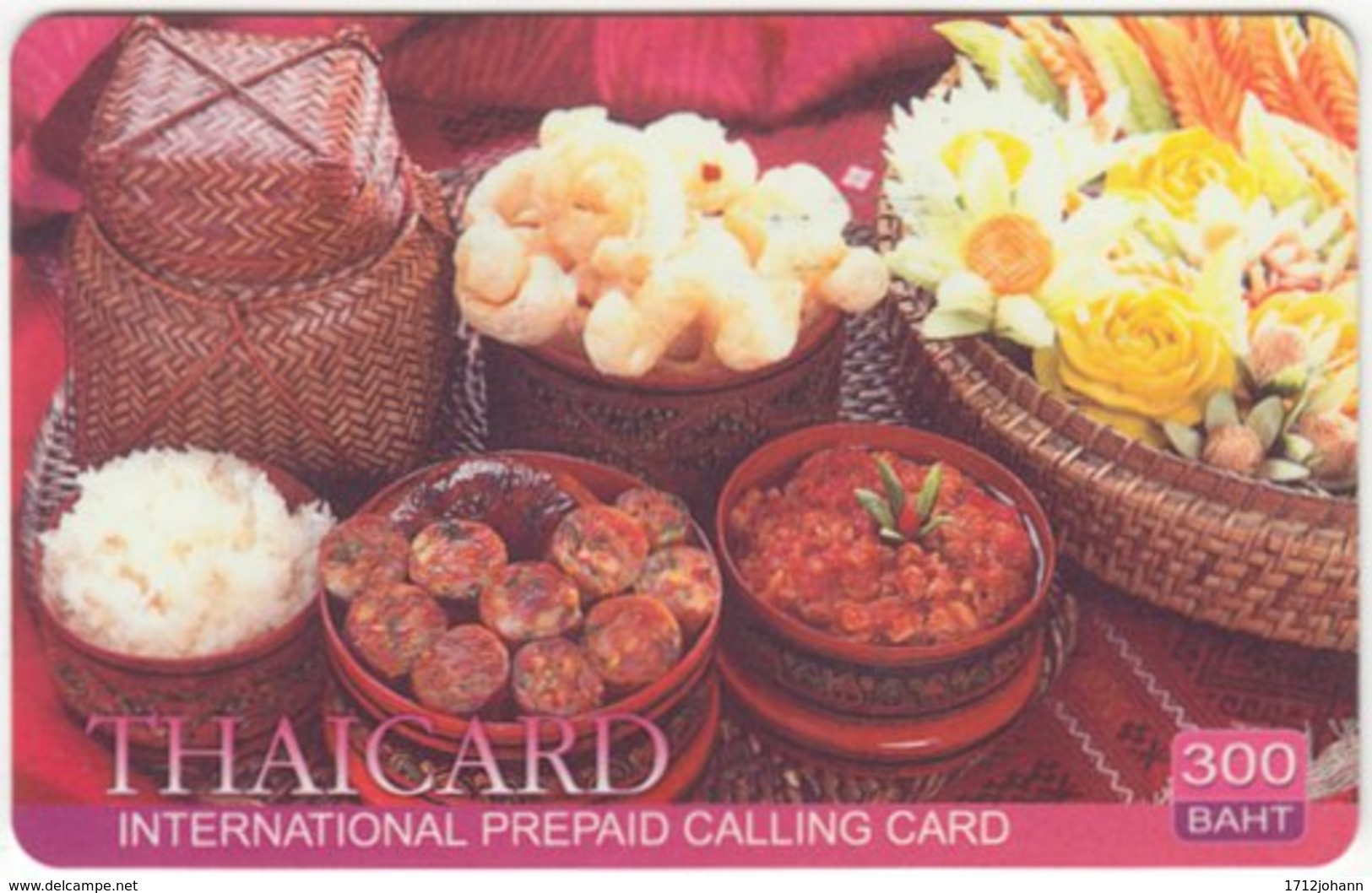 THAILAND D-794 Prepaid ThaiCard - Food, Traditional Meal - Used - Tailandia