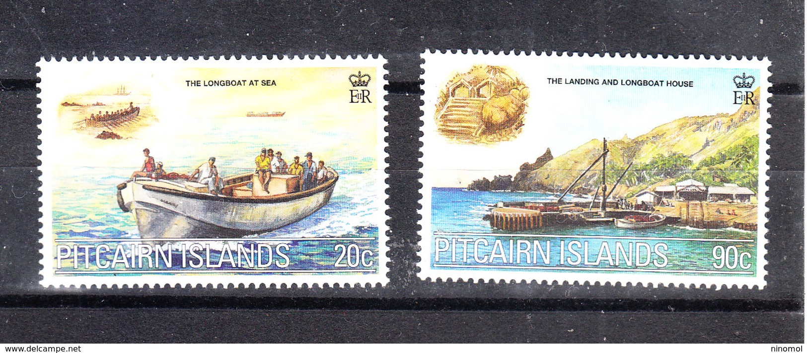 Pitcairn  -  2000. Barca E Porto. Boat And Port. MNH - Barche