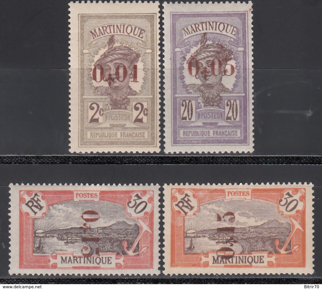 1924   Yvert Nº 105, 106, 107, 108, MH, - Nuevos