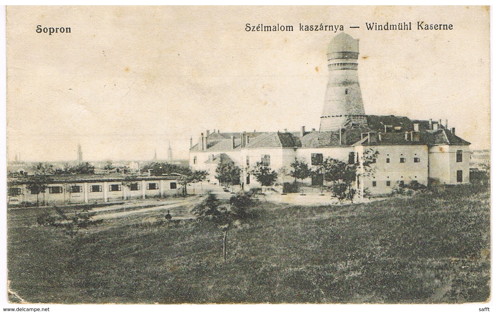 AK Sopron, Windmühlen-Kaserne, 1. Weltkrieg - Ungarn