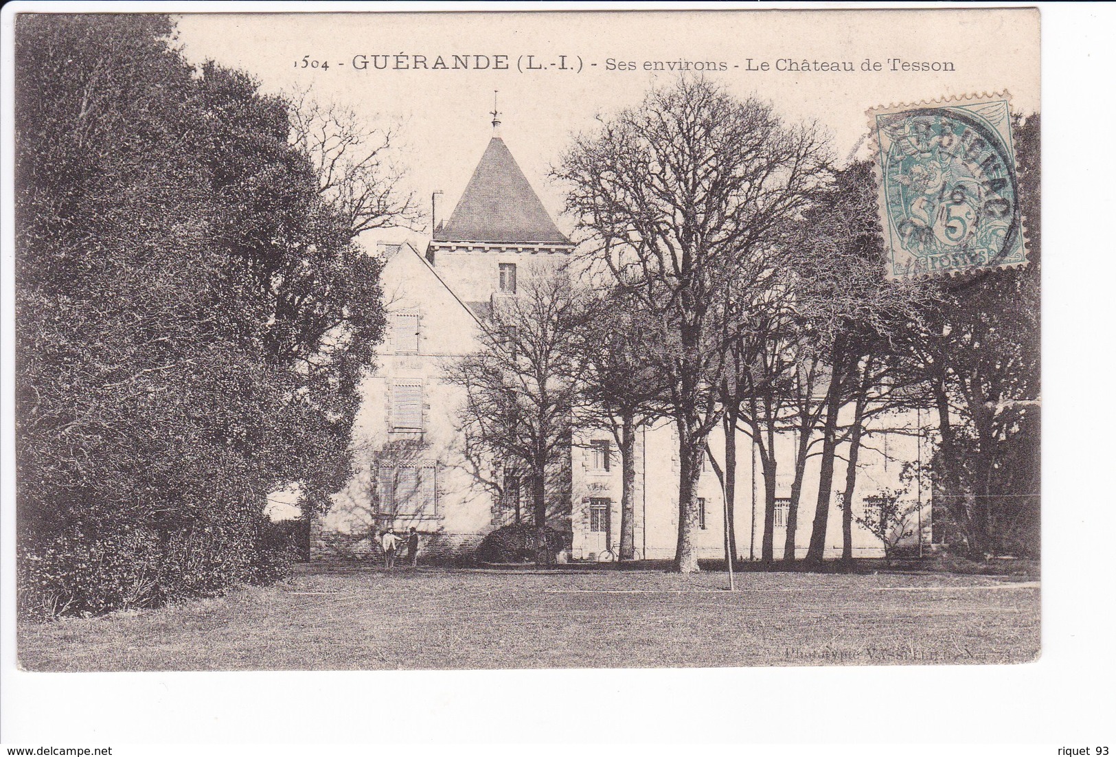 1504 - GUERANDES - Ses Environs - Le Château De Tesson - Guérande