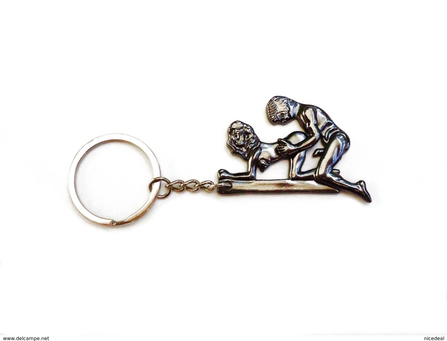 Porte Clés Métal Articulé Position Kâmasûtra La Levrette Kama Sutra Sexe Couple Nu érotique Doggy Keyring Sex Clé Clefs - Key-rings