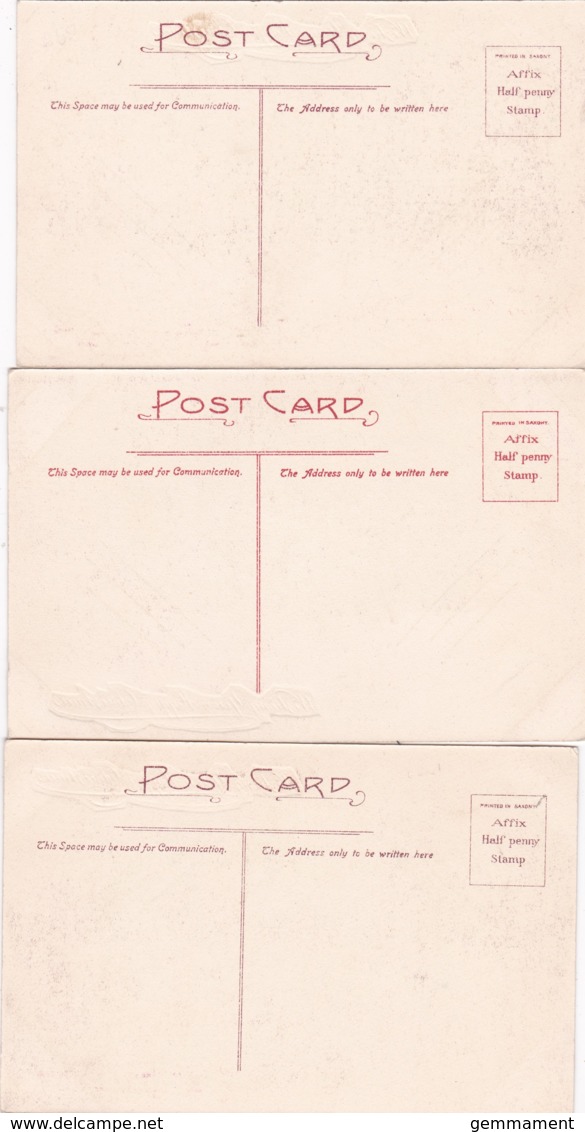 OXFORD - 26TH APRIL 1908. SNOWFALL. 5 CARDS - Oxford