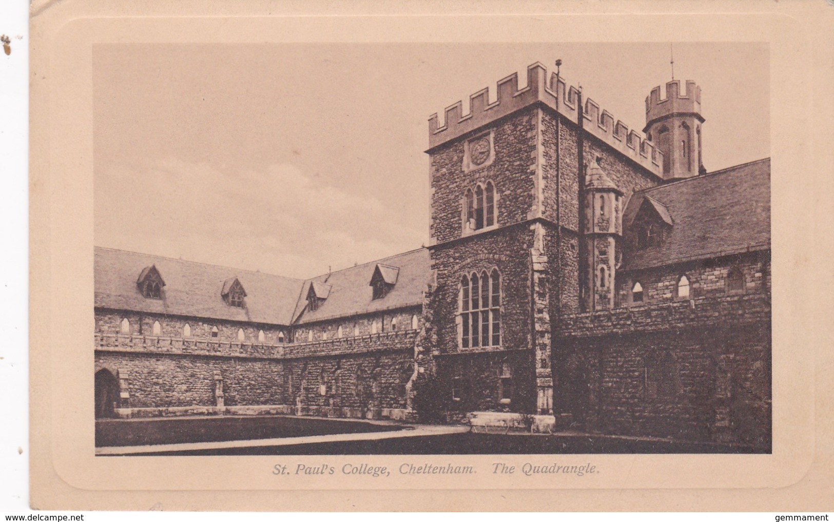 CHELTENHAM - ST PAULS COLEGE -THE QUADRAGLE - Cheltenham