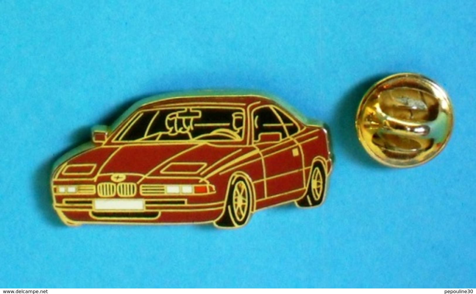 1 PIN'S // ** BMW 8 SÉRIES / 1991 ** . (Arthus Bertrand Paris) - BMW