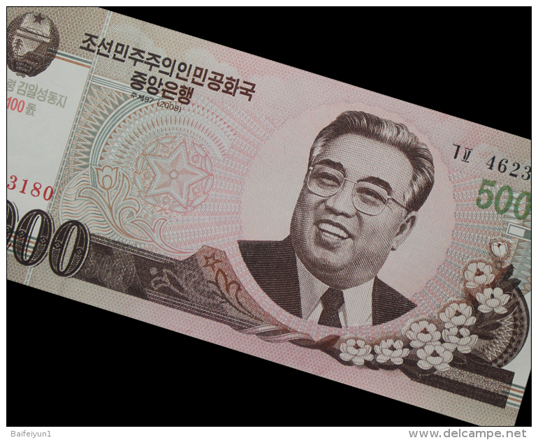 2012 North Korea  Banknotes 100 Aniversary Of  Kim Ll-sung - Korea, North