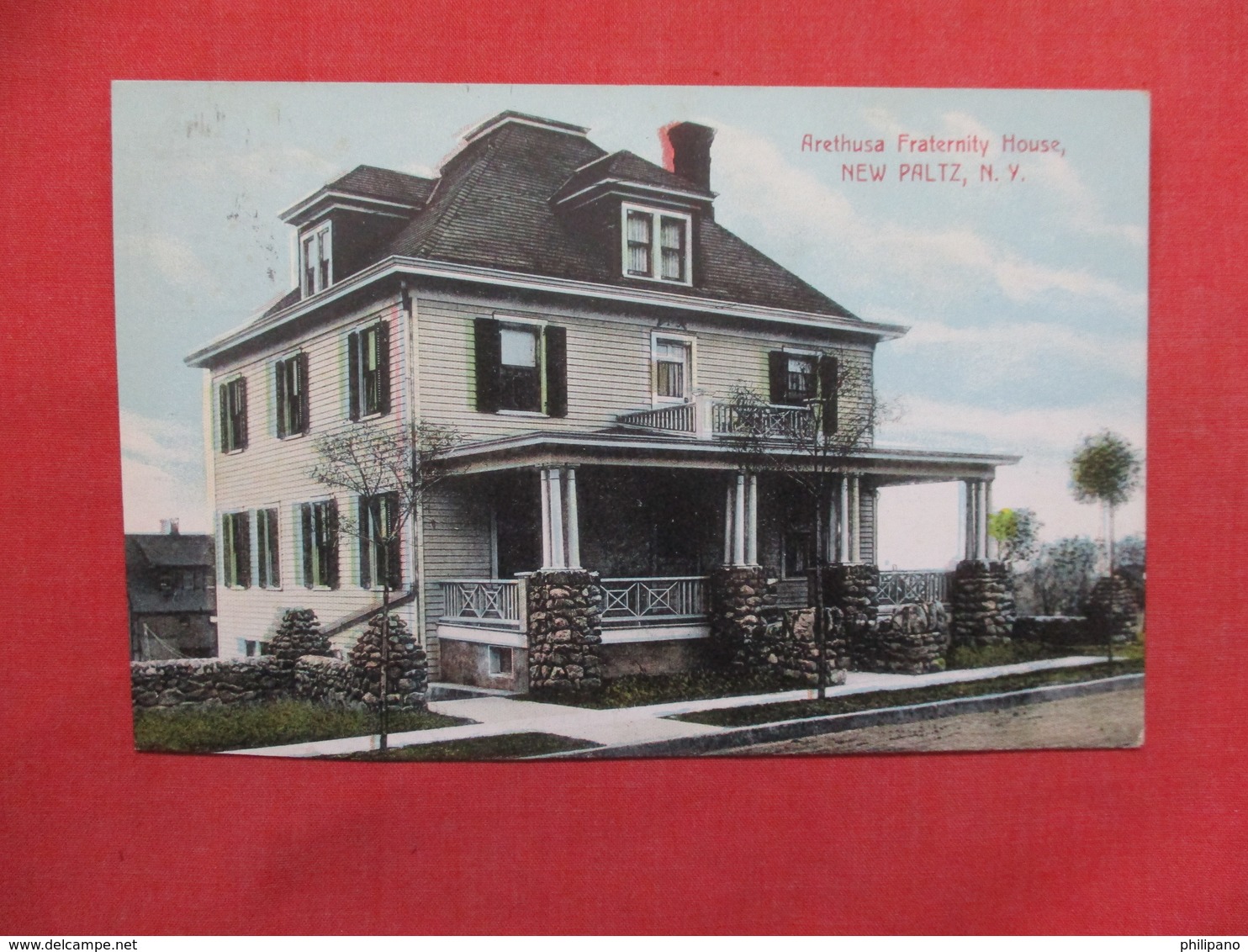 Arethusa Fraternity House New Paltz  NY  - New York   Ref 3504 - Other & Unclassified