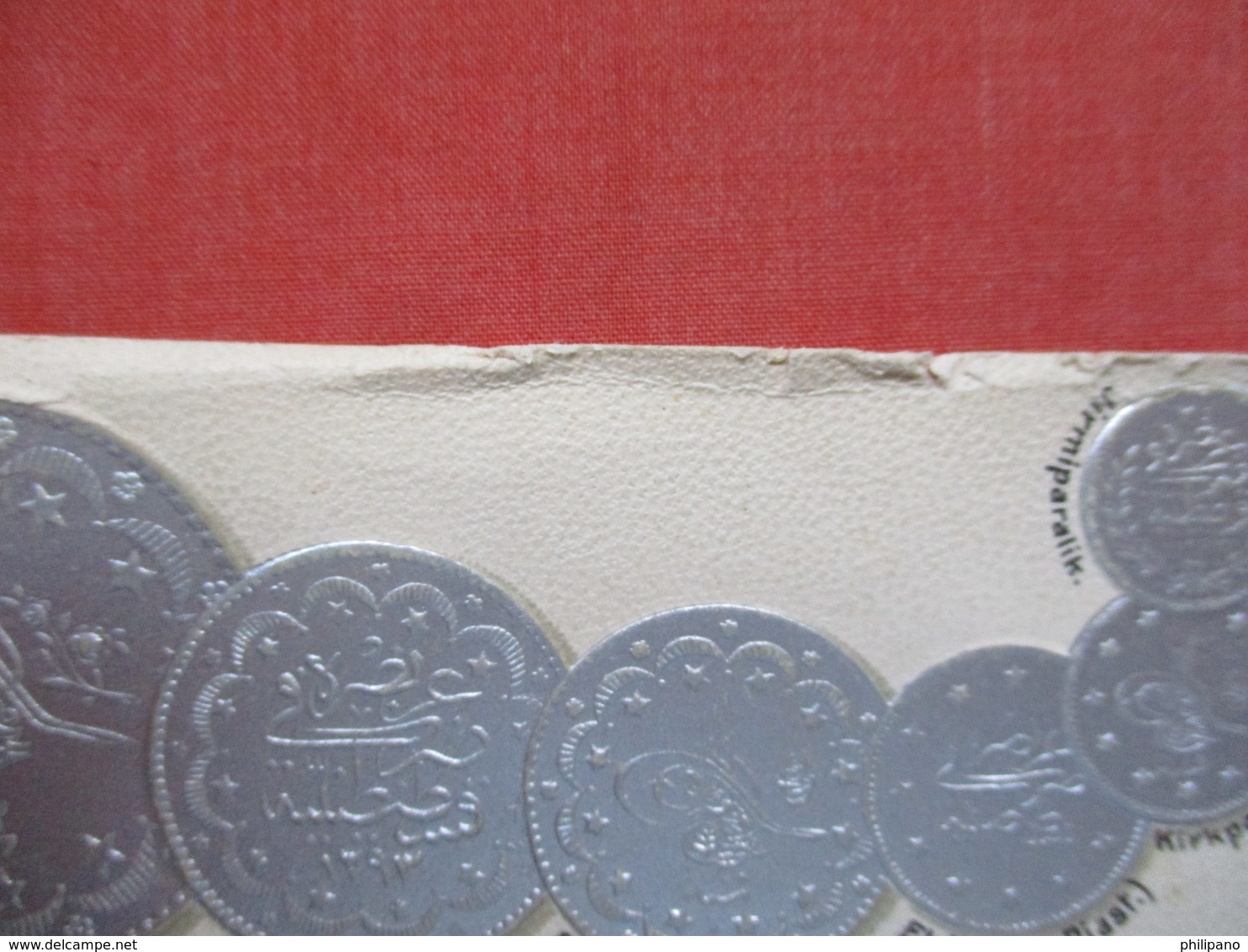 Embossed Coins Of Turkey--  As Is Top Border Damage   Ref 3504 - Coins (pictures)