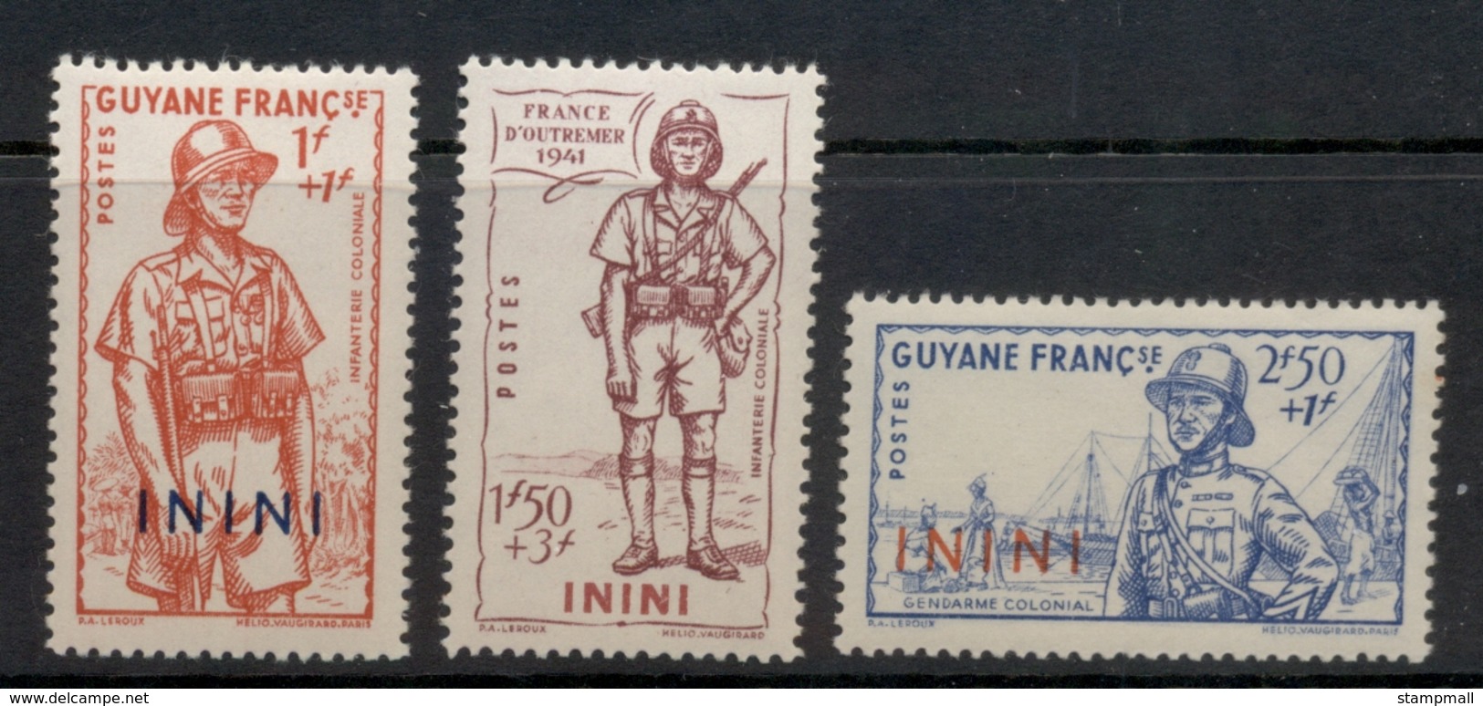 Inini 1941 Vichy Issue MUH - Unused Stamps