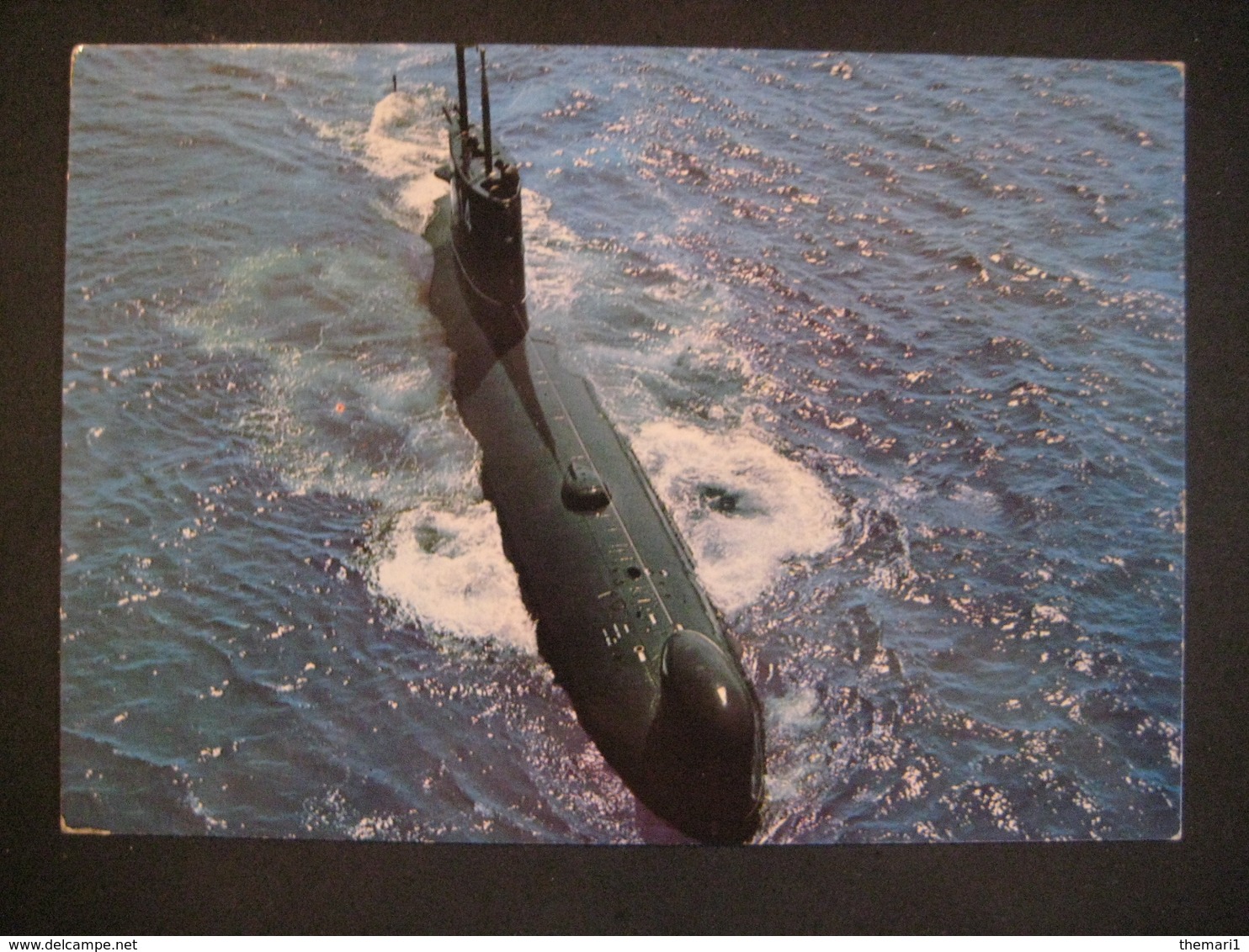 3 CARTOLINE TEMA SOTTOMARINO SUBMARINE SOUS-MARIN (UNA VIAGGIATA) - Sous-marins