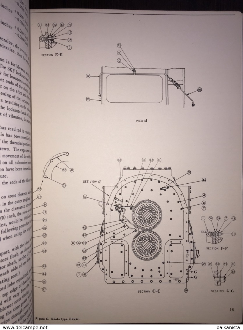 OS Navy Ships Fairbanks-Morse Diesel Engines 1961 - US Army