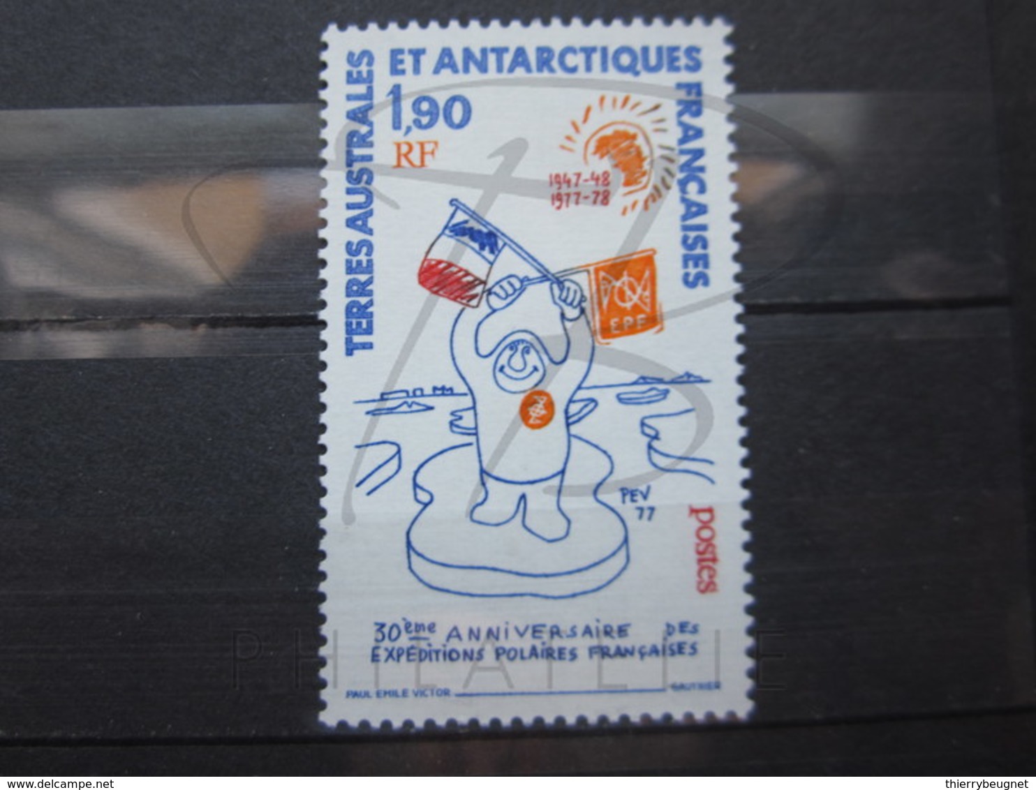 VEND BEAU TIMBRE DES T.A.A.F. N° 73 , XX !!! (c) - Unused Stamps