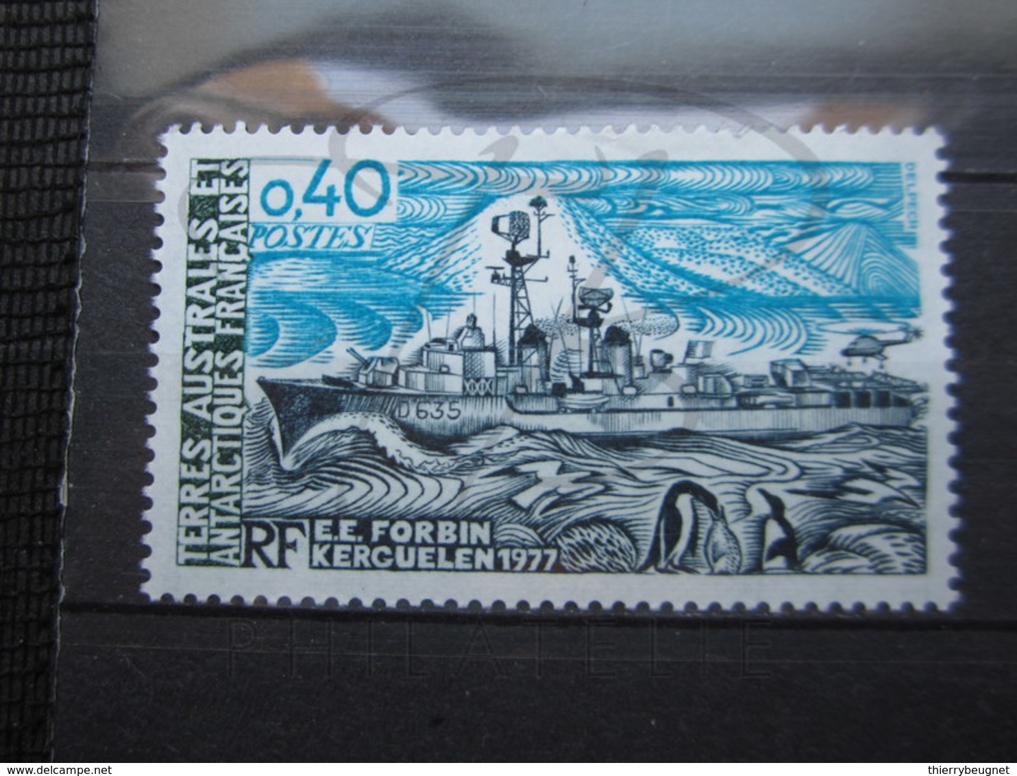 VEND BEAU TIMBRE DES T.A.A.F. N° 74 , XX !!! (b) - Unused Stamps