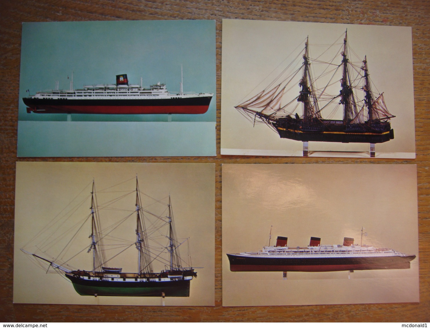 Lot De 23 Cartes De BATEAU - Musée De La Marine De Marseille ( Voilier Paquebot Cargo Corvette Navire Vaisseau ....... ) - Autres & Non Classés