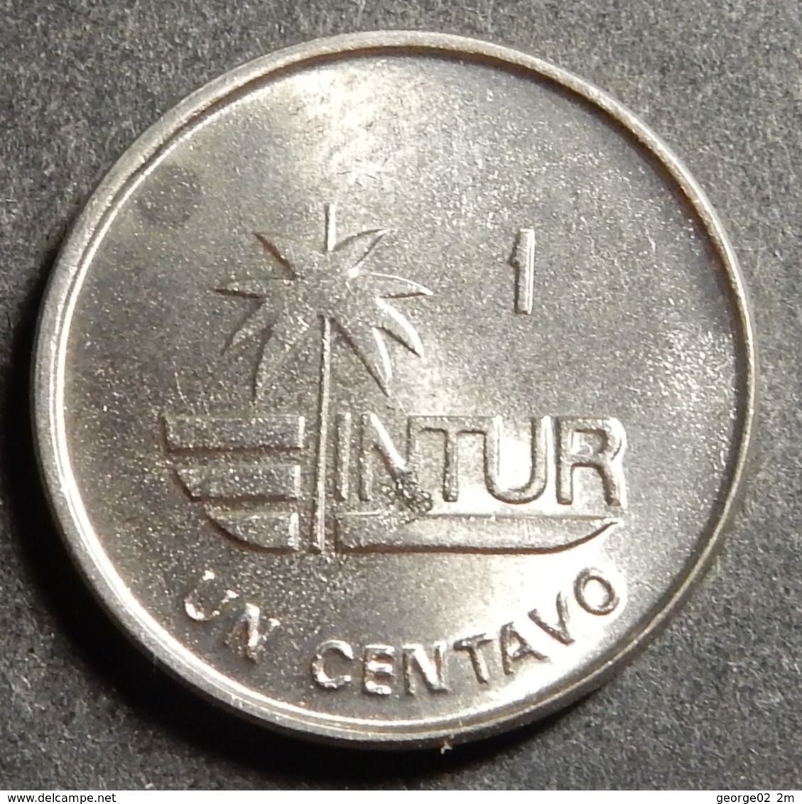 Cuba 1 Centavo 1988 Intur Top Grade Rare! - Cuba