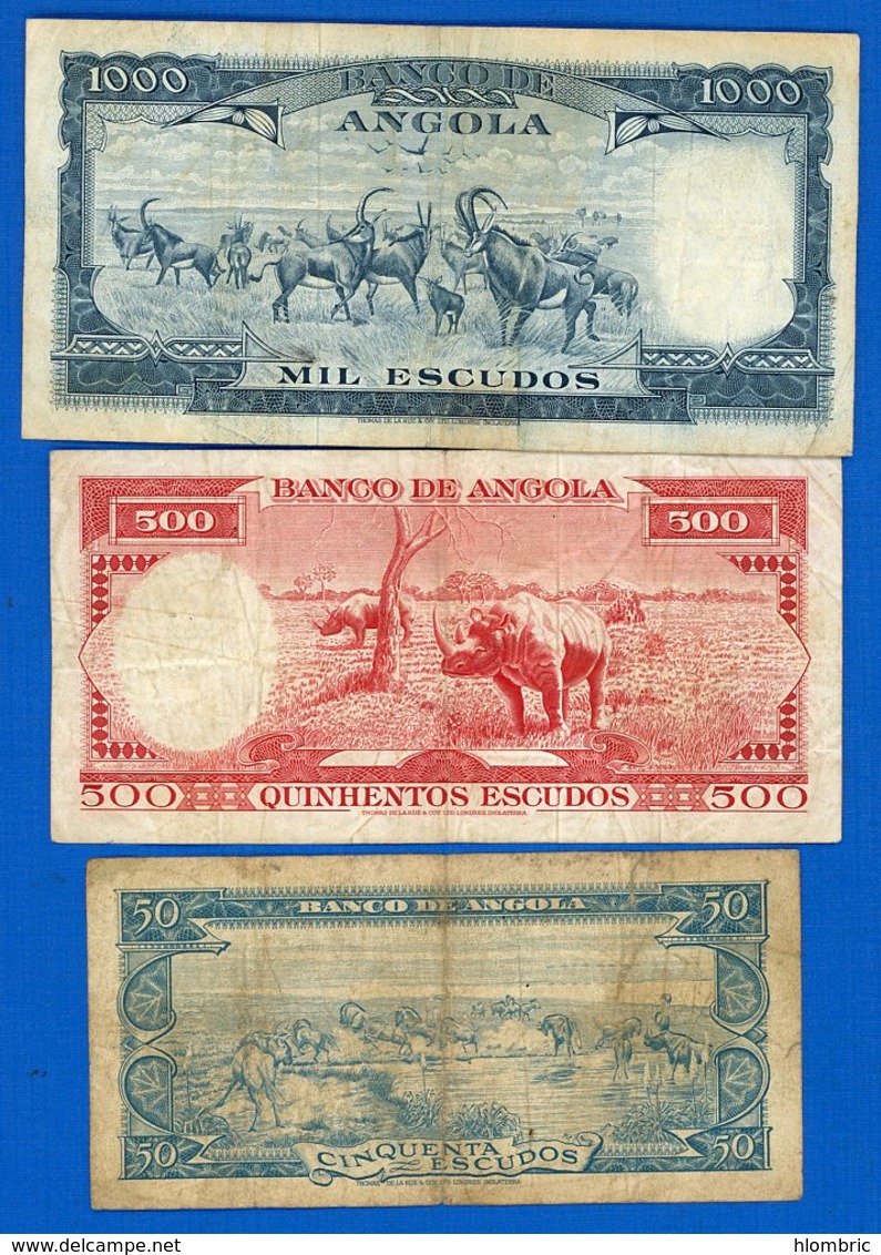 Angola  3  Billets - Angola