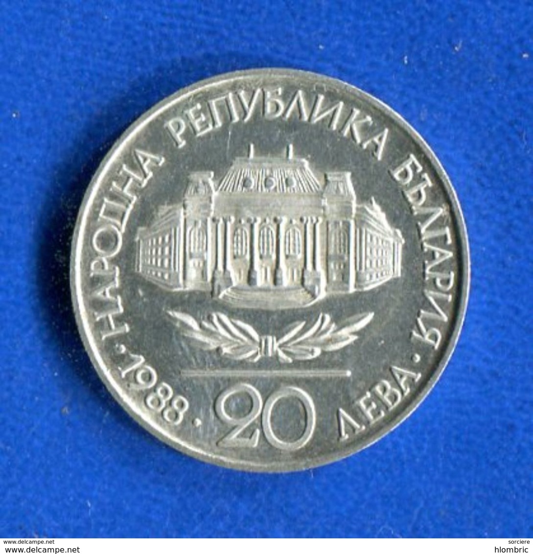 Bulgarie 20  Leva   Poof  1988 - Bulgarie