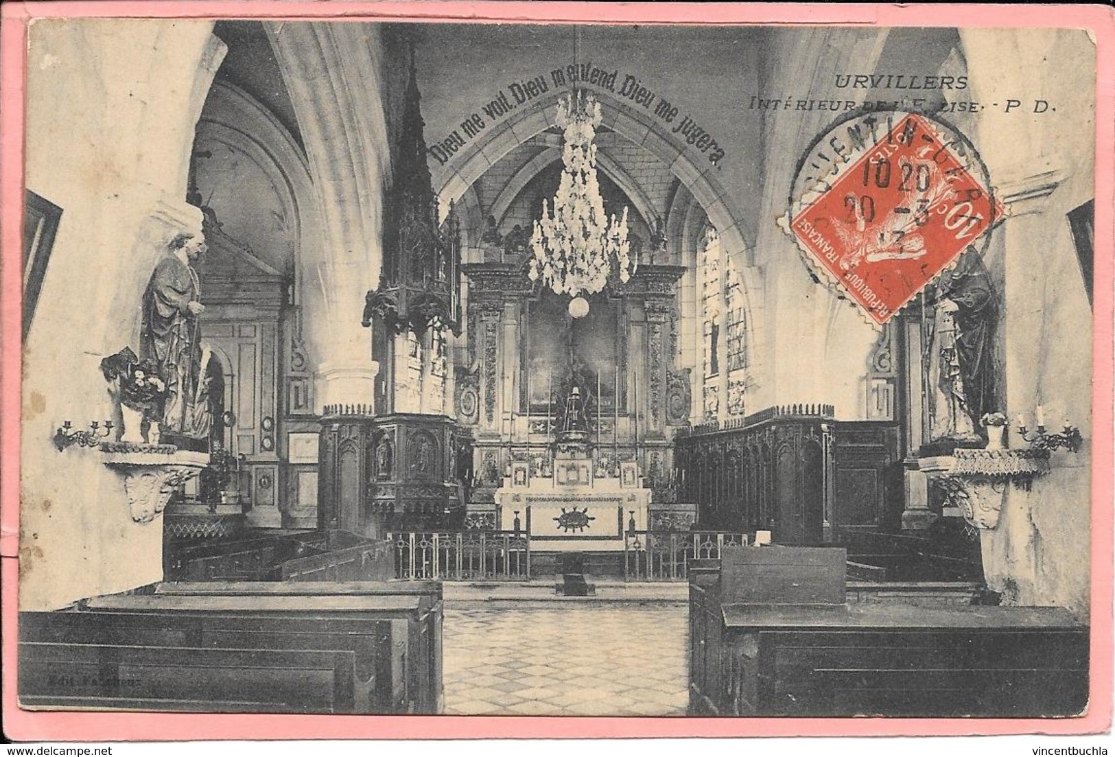 Urvillers - Intérieur De L'Eglise P D - Sonstige & Ohne Zuordnung