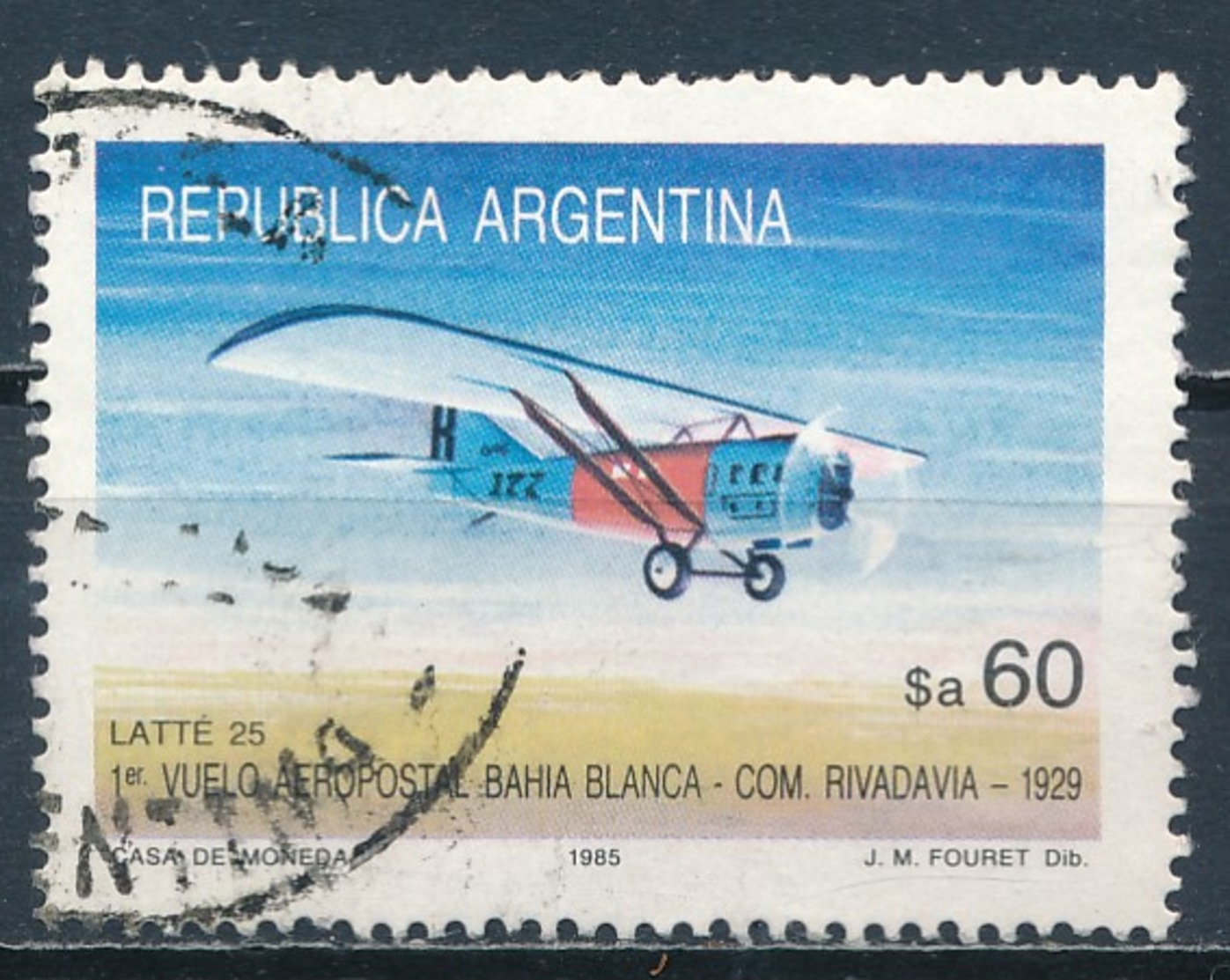 °°° ARGENTINA - Y&T N°1459 - 1985 °°° - Usati