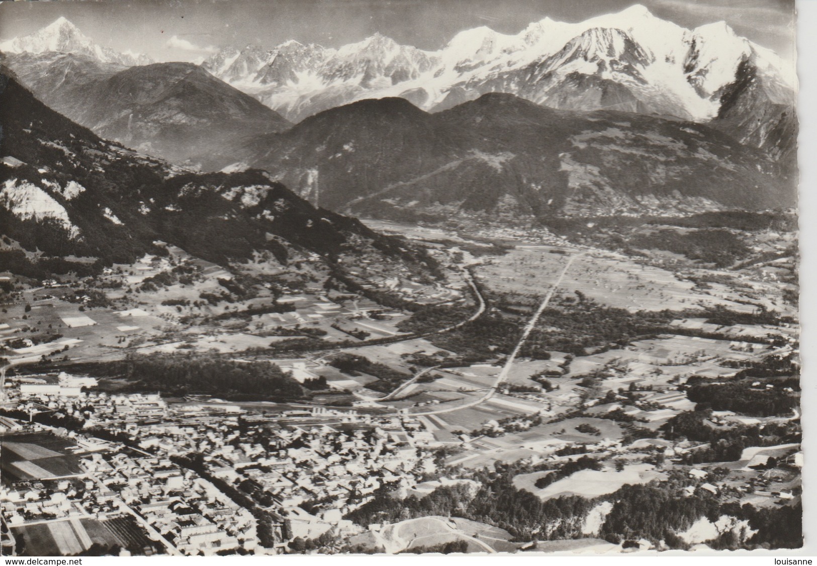 19 / 7 / 164. -  SALLANCHES. ( 74 ). VUE. GÉNÉRALE  AÉRIENNE -   C P M - Sallanches