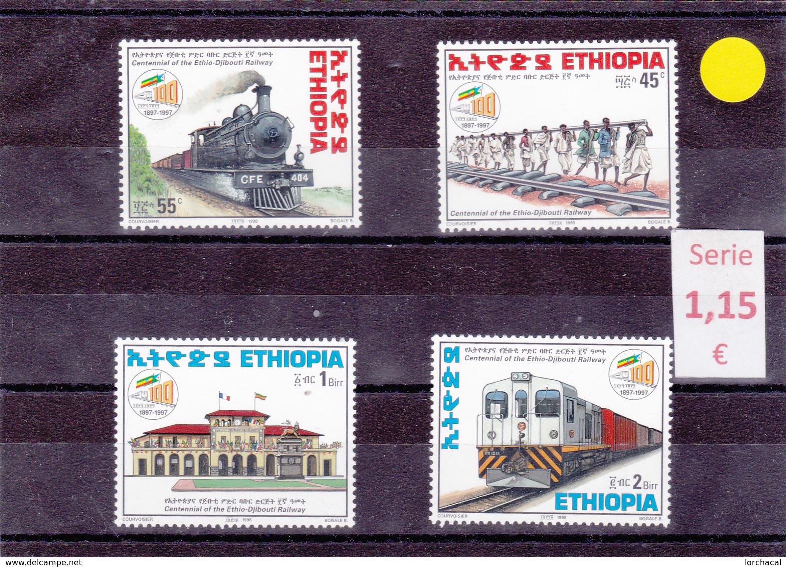 Etiopia -  Serie Completa  Nueva**     - 7/4300 - Etiopía