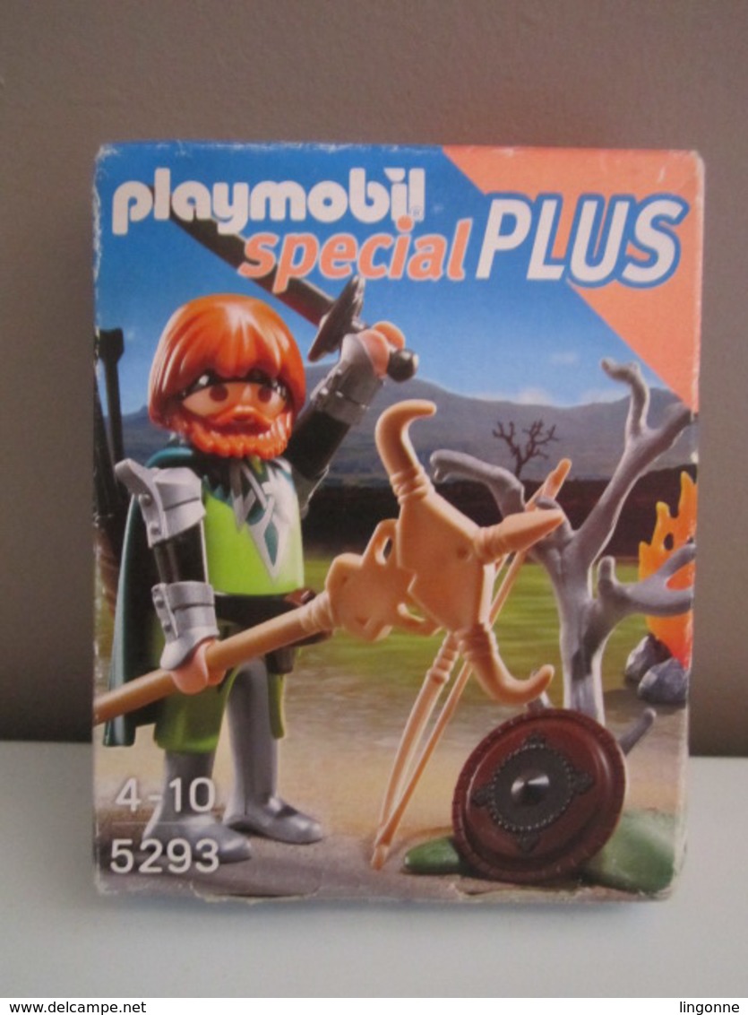 PLAYMOBIL Numéro 5293 BOITE NON OUVERTE  Figurine SPÉCIAL PLUS Guerrier Celte Avec Armes - Playmobil