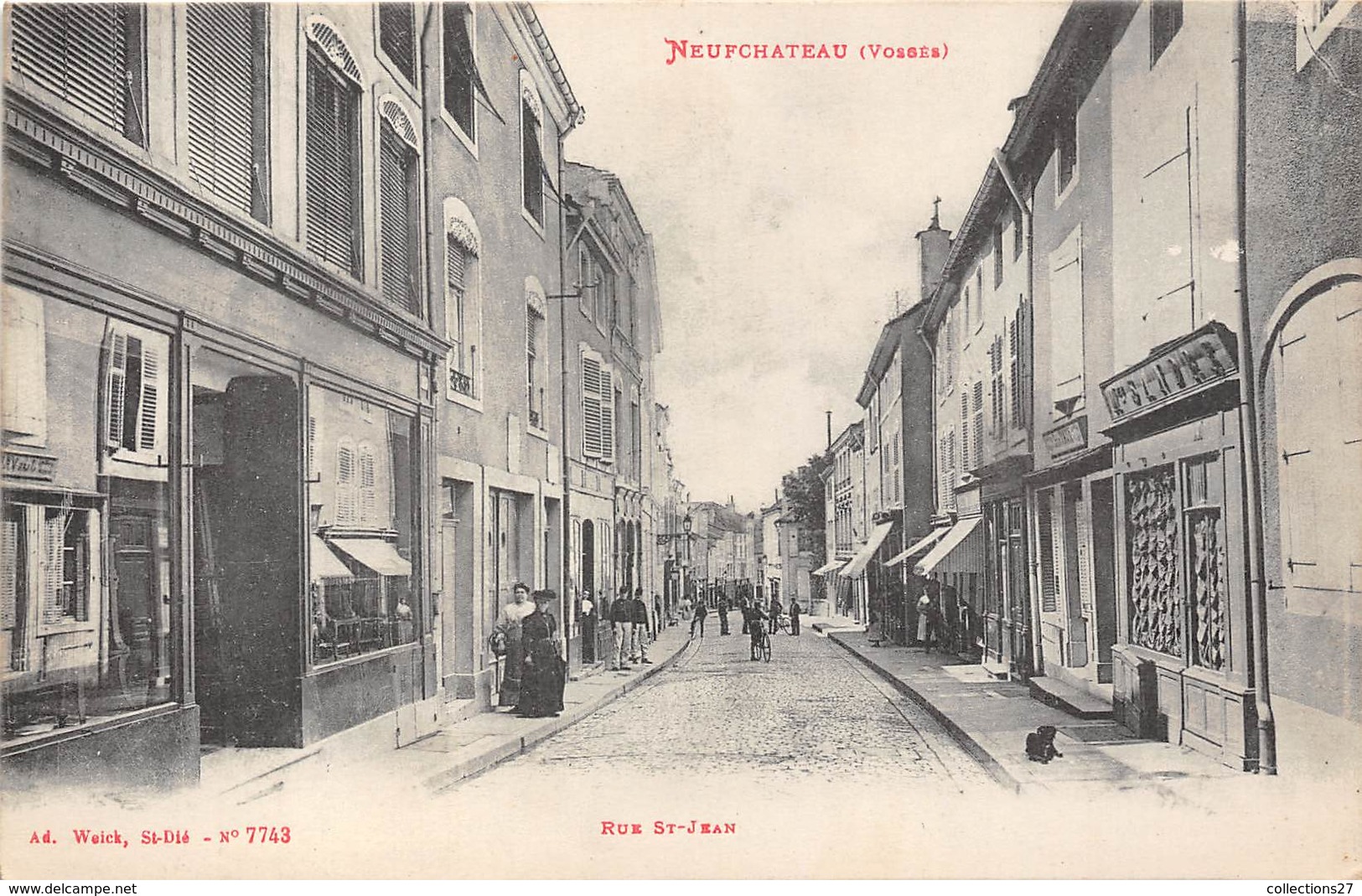 88-NEUFCHATEAU- RUE SAINT-JEAN - Neufchateau