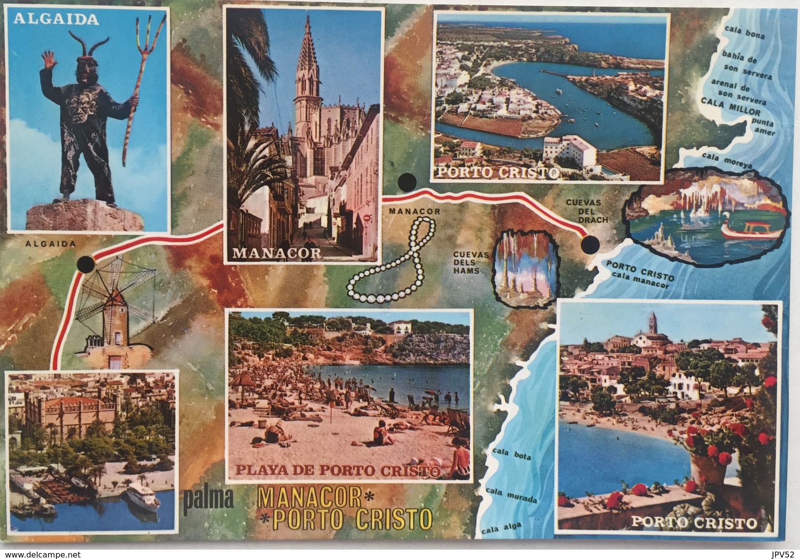 (236) Manacor- Porto Christo - Algaida - Cartes Géographiques