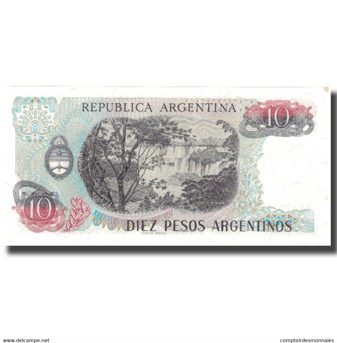 Billet, Argentine, 10 Pesos Argentinos, KM:313a, SPL - Argentine