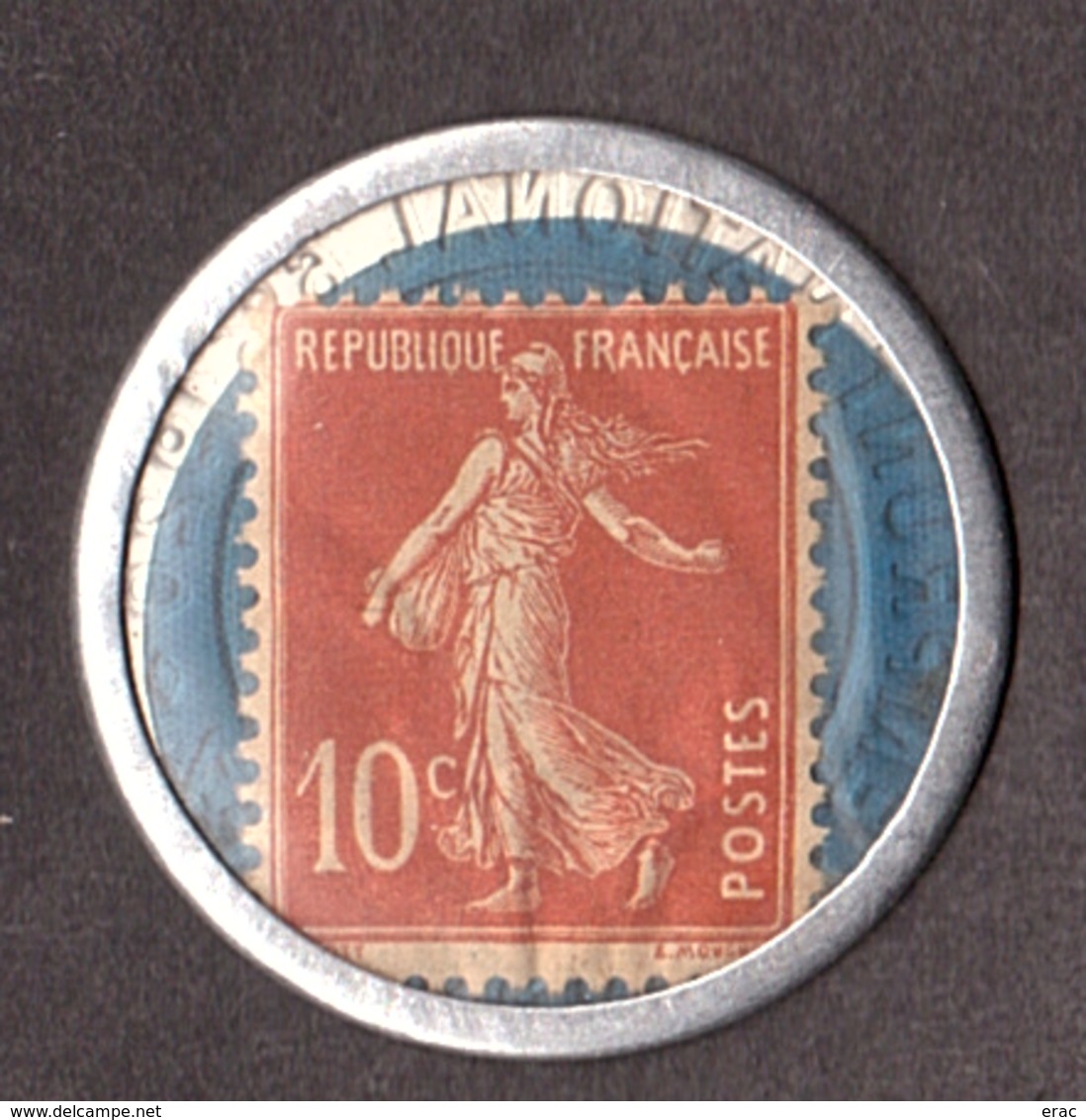 Timbre-monnaie - Crédit Lyonnais Emprunt National 6% 1920 - Semeuse N° 138 - Monétaires / De Nécessité