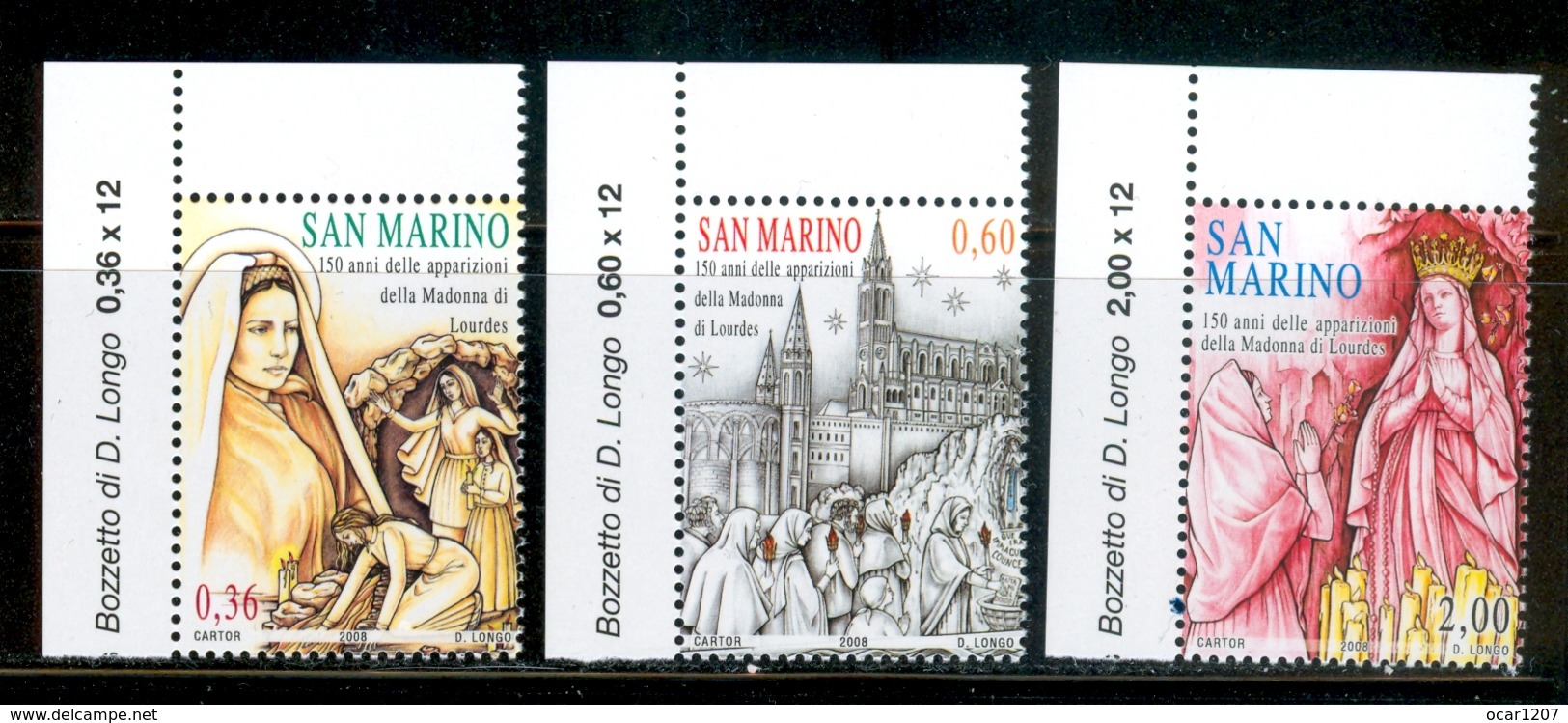 2008 Mi 2338-2340 - Unused Stamps