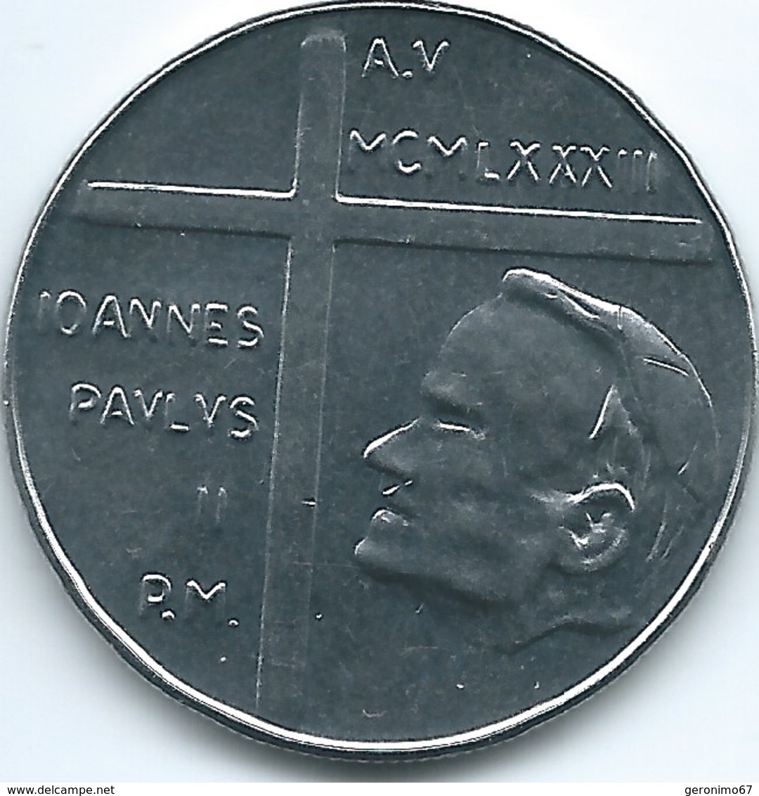 Vatican City - John Paul II - 1983 - 100 Lire - KM173 - Vatican