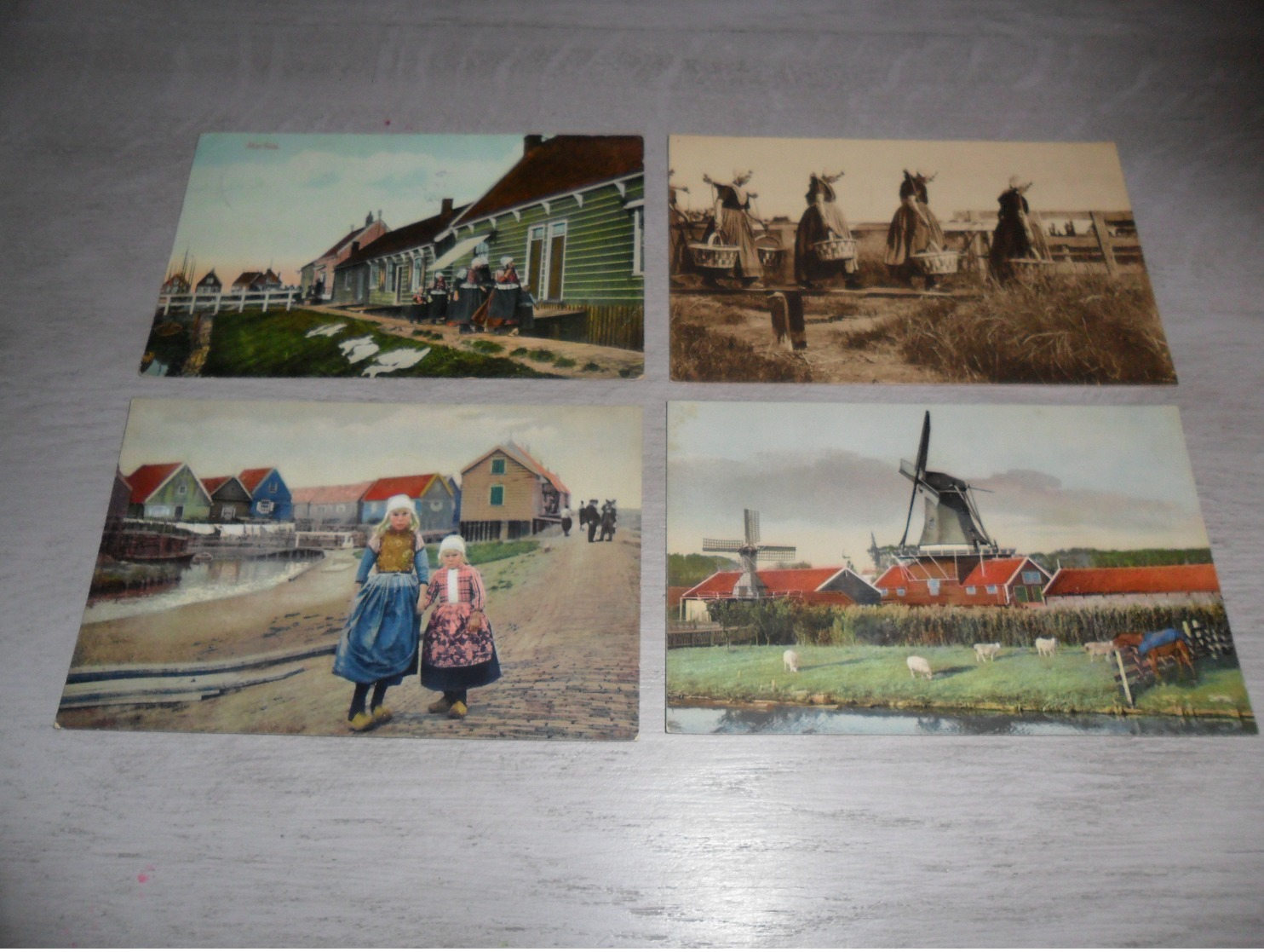 Beau lot de 60 cartes postales du Pays Bas      Mooi lot van 60 postkaarten van Nederland  Holland - 60 scans