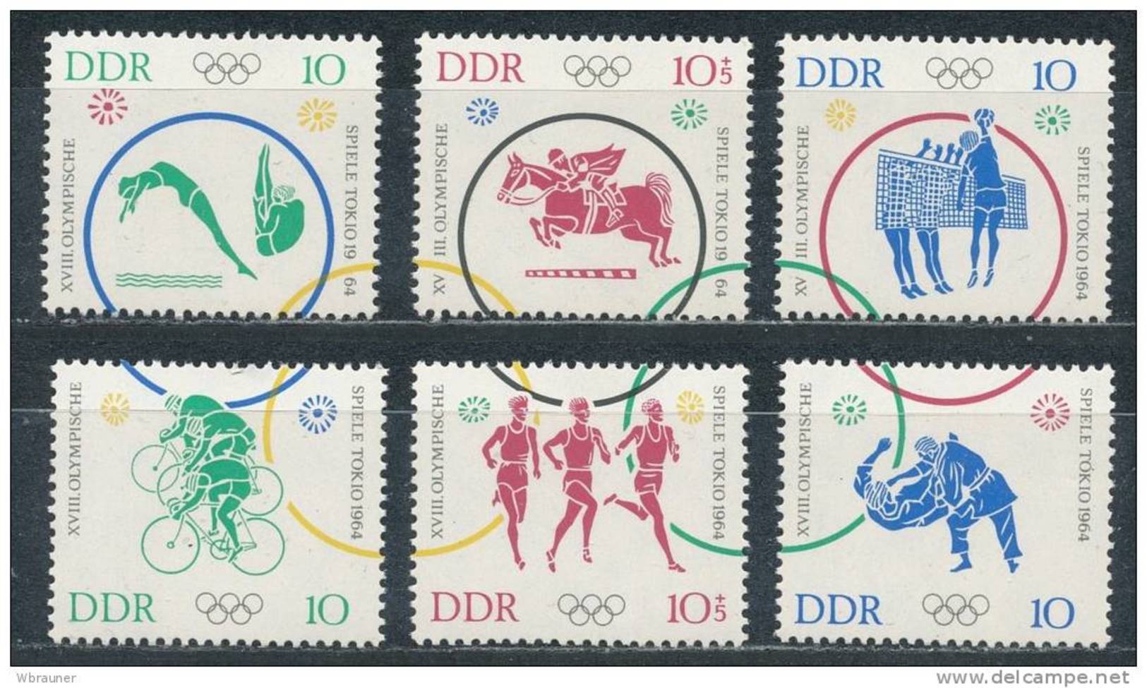 DDR 1039/44 ** Mi. 18,- - Ungebraucht