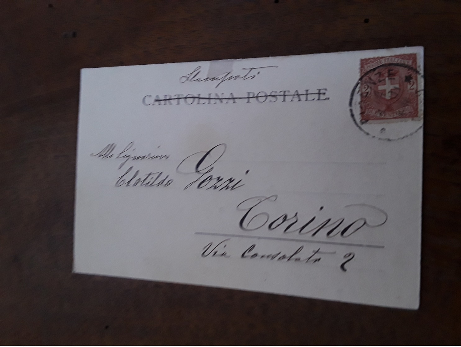 Cartolina Postale 1900, Firenze Palazzo Pitti - Firenze (Florence)