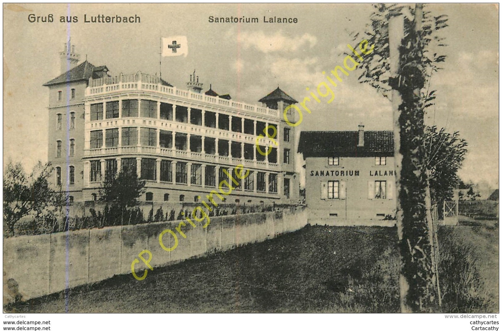 68.  Gruss Aus LUTTERBACH .  Sanatorium Lalance . - Autres & Non Classés