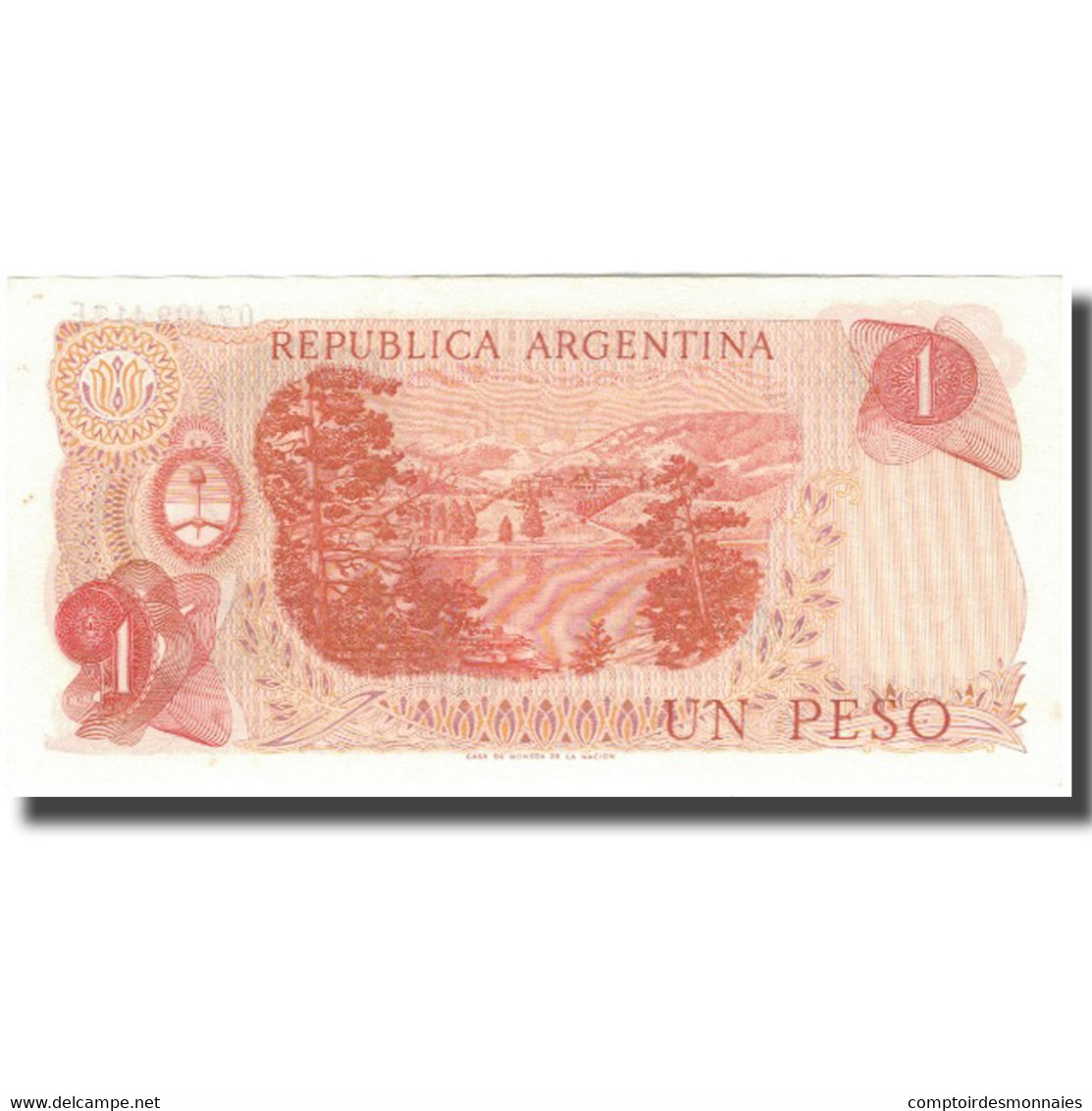 Billet, Argentine, 1 Peso, KM:287, SPL - Argentina