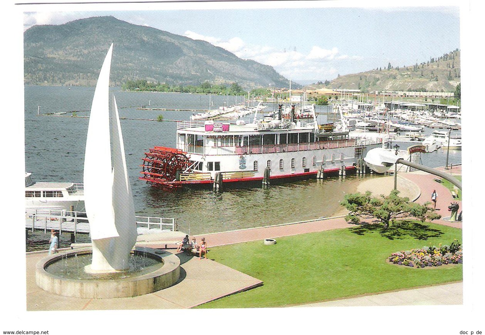 Canada - British Columbia - Kelowna - Fintry Queen Raddampfer - Dampfer - Schiff - Ship - Boat - Kelowna