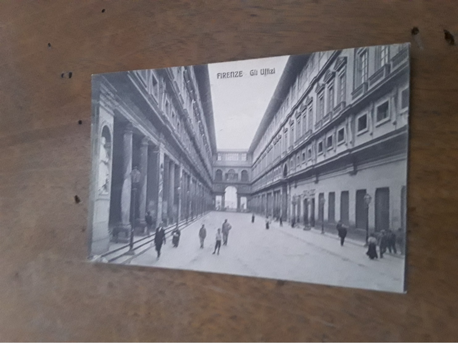 Cartolina Postale 1914, Firenze Gli Uffizi - Firenze (Florence)