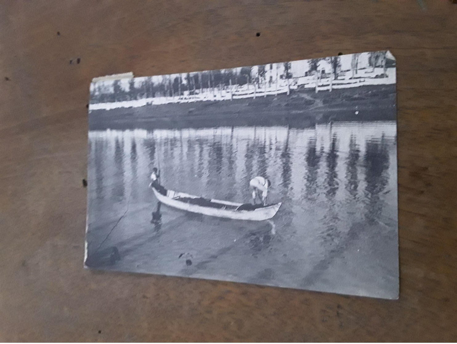 Cartolina Postale 1918, Firenze, Pescatori Sull'Arno - Firenze (Florence)