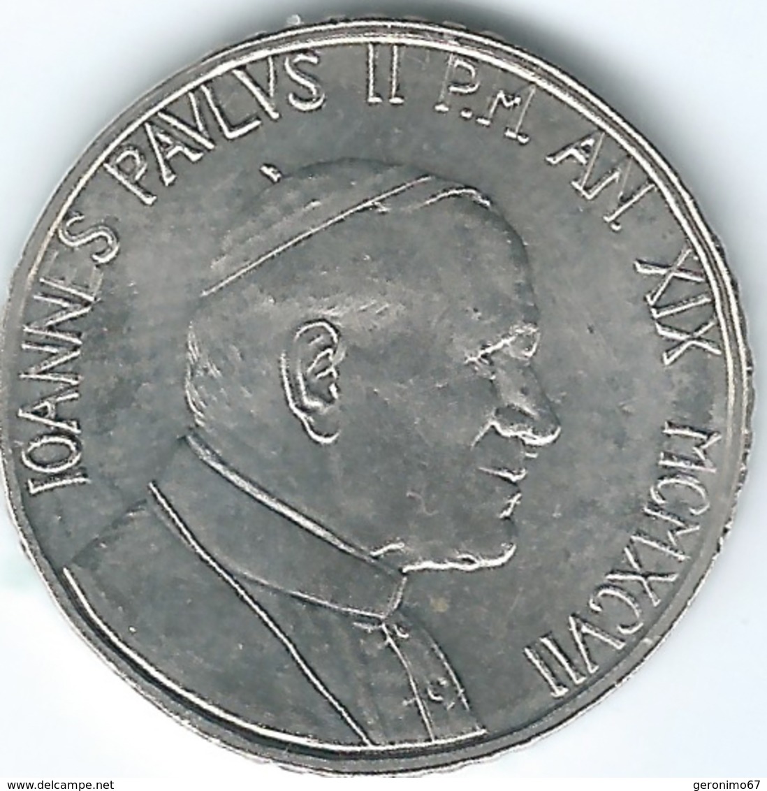 Vatican City - John Paul II - 1997 - 100 Lire - KM283 - Vatican