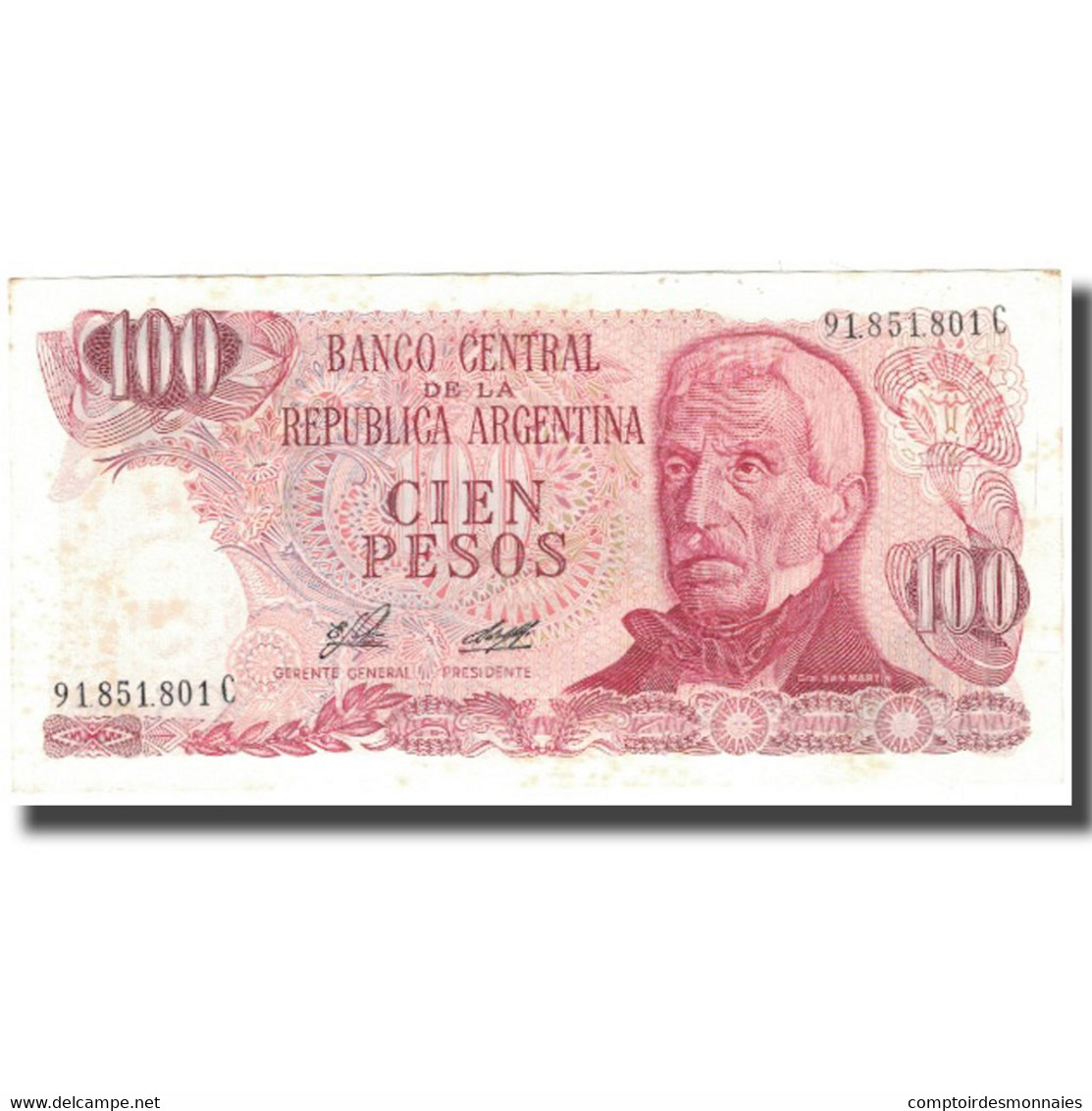 Billet, Argentine, 100 Pesos, KM:302a, SUP - Argentine