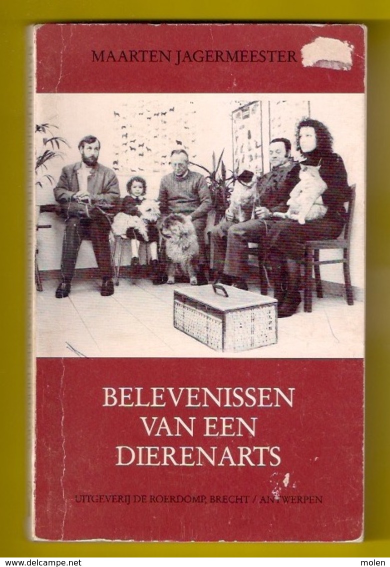 BELEVENISSEN VAN EEN DIERENARTS 136pp ©1987 VEEARTS VEE-ARTS DOKTER DIER Vétérinaire Duif Kat Hond Paard Koe Kip Z904 - Autres & Non Classés