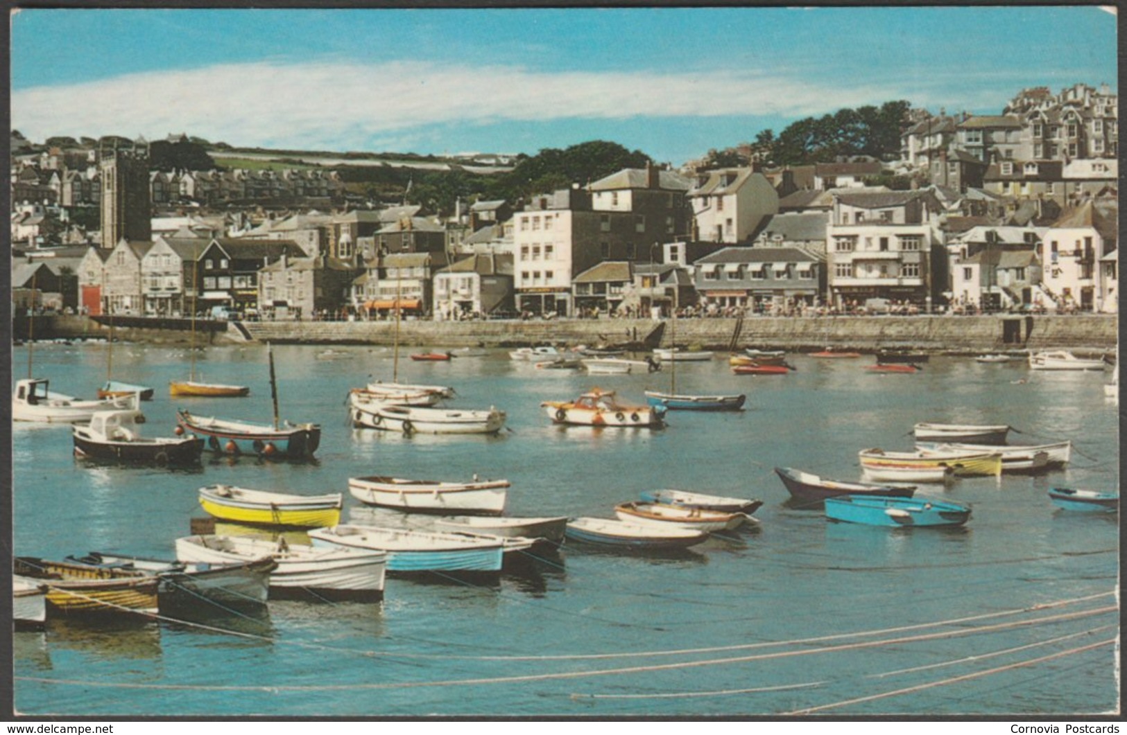 St Ives Harbour, Cornwall, C.1970 - Jarrold Postcard - St.Ives